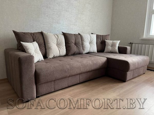 общий план с контрастными подушками диван палермо